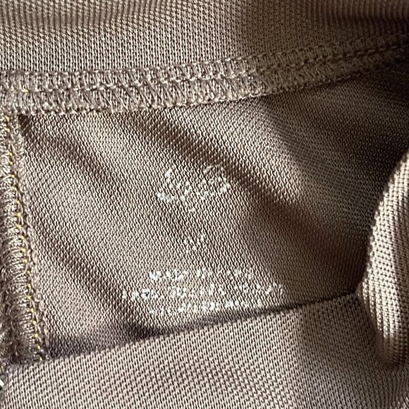 Fox Racing Shirt Beige Gray Brown Base Bike Jersey ¼ Zip Mesh Polyester Mens M - Picture 7 of 9